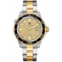 Tag Heuer Aquaracer Gold Dial Calibre 5 500M Men's Watch WAK2121-BB0835